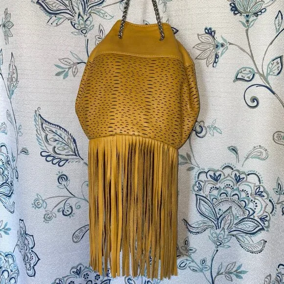 UNO de 50 fringed leather bag - Picture 13 of 15